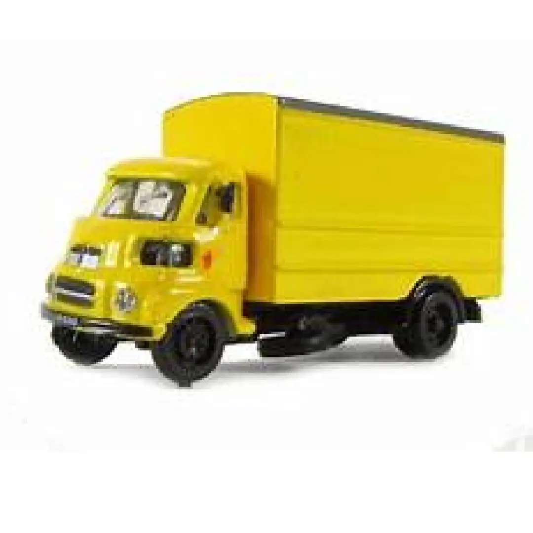 New Project (34) Leyland FG Van Lorry Yellow 1966-1976 Base Toys NP002 - Image 1