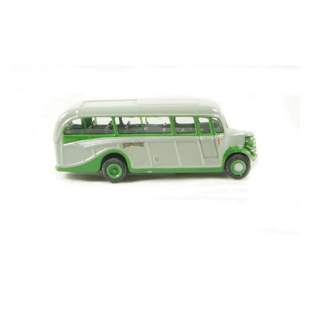 New Project (6) Bedford OB Coach (Bus) Grey/Green Oxford NOB003 - Image 1